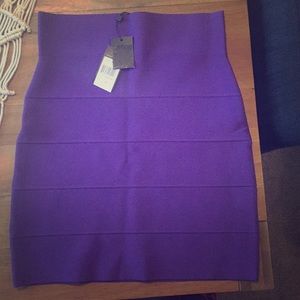 BCBG bandage skirt in Purple size medium